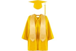 Allbestop Blau Abschluss Stola Für Kinder Unisex Abschluss Talar Doktorhut Und Quaste Graduation Hat Abschluss Robe Abschluss Hut Deko Abschluss Hut Kinder Kinder Akademischer