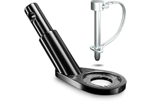 NICEDACK Attelage de Remorque de Vélo, Attelage de Remorque de Vélo 11.5 mm, Adaptateur pour Remorque pour Chien, Attelages de Vélo, Attelages de Vélo