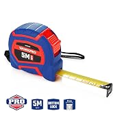 WORKPRO WP261009 5Mx19mm/16Ft. Naylon Kaplama Sarı &Ccedil;elik Şerit Metre