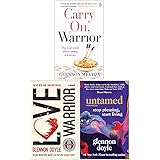 Glennon Doyle Collection 3 Books Set (Carry On Warrior, Love Warrior, Untamed Stop pleasing start living)