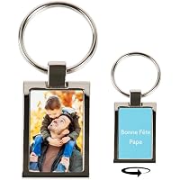 Porte Clé Photo Personnalisé Recto Verso Avec Photos Texte - Fabriqué En France