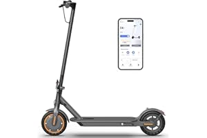 RICEEL Monopattino Elettrico Adulto, Scooter Elettrico Pieghevole con Freccia Direzionale, Velocità Fino a 25 Km/h, 25/35Km di Autonomia, 8.5" Pneumatici Solidi, Carico massimo 120 kg, Doppia frenata