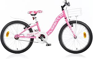 Bicicletta Bambina Dino Bikes Aurelia Smarty 20 Pollici Fucsia : Sport e  tempo libero