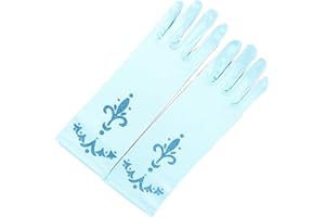 LITTLE-PEACH L-Peach Guantes de Princesa de Cumpleaños Halloween Fiesta Carnaval Cosplay para Niñas 3-10 años