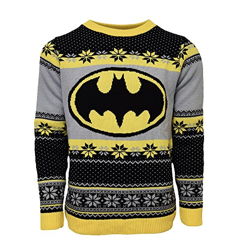 Preisvergleich Produktbild Batman Logo Xmas Pullover L