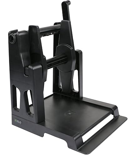 Porta Rotoli Etichette Piegate Porta Etichette IBUYKE In Legno Con Cassetto - Supporto Per Rotoli E Fogli, Compatibile Con Stampanti Termiche Per Ufficio, Magazzino E Casa Cassetto Legno Ufficio