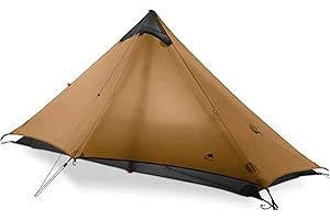 RXFSP 3F UL Gear Lanshan Ultralight Tent 3/4 Season Camping Tent, Ideal for Garden Camping, Outdoor Lightweight Camping Shelter and Hiking Tent