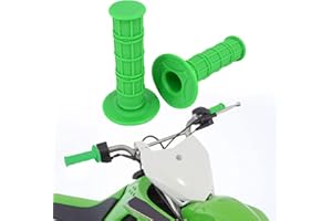 BIUGERCN Empuñaduras universales de 22 mm para manillar de motocicleta Kawasaki KX KLX 85cc 110cc 250cc 300cc 450cc Dirt Pit Bike Scooter Quad
