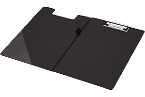 Cartella portablocco con molla Q-Connect A4 - Protocollo nero KF01300