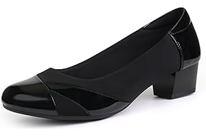 Ortho+rest Chaussures élégantes pour femme pour hallux valgus avec talon bas - Loafer orthopédiques Slip-on