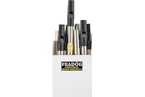 FEADÓG Feadog Nickel D Whistles (Box of 10) FW10