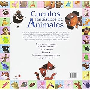 Cuentos fantásticos de animales: 6 historias para leer en la cama (Cuentos infantiles)
