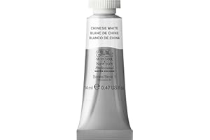 Winsor & Newton Acuarela Profesional - Pintura de Acuarela, Alta Luminosidad, Resistente a la Luz, Calidad de Archivo, Tubo de 14 ML, Color Blanco Chino