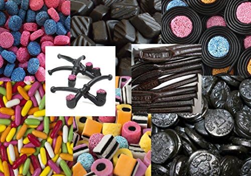 Surprise Liquorice Box, Over 1 Kilogram of Traditional Liquorice Sweets