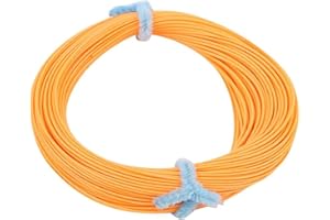 ANTILOG Accessoire de pêche, Ligne de pêche à la Mouche Flottante vers l'avant en Nylon de Poids de 30M WF 4/5/6/7/8 pour Le lac de fleuve de rivière(#3)