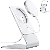Stand for MagSafe Charger, FULAIM Aluminum Desktop Stand Holder Dock, for iPhone 16/15/14/13/12, Pro/Pro Max/Plus(Not Include