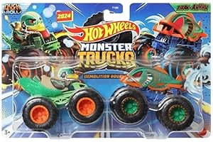 Hot Wheels Monster Trucks Demolition raddoppia la novità per il 2024 Duck N' Roll vs Piran-Ahhhh