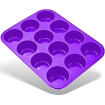 SUPER KITCHEN Grote Muffinvorm Van Siliconen Voor 6 Muffins, Anti-aanbaklaag Muffinplaat, Gigantische Cupcake Blik, Brownies, Broodje, Cake, Bakvorm Boor Yorkshire Pudding, 27,8 x 19 x 5 cm (Grijs SUPER KITCHEN Grote Muffinvorm Van Siliconen Voor 6 Muffins, Anti-aanbaklaag Muffinplaat, Gigantische Cupcake Blik, Brownies, Broodje, Cake, Bakvorm Boor Yorkshire Pudding, 27,8 x 19 x 5 cm (Grijs