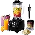 Homria-Appliance Blender Smoothie Maker, 2L Container Powerful Blender with Grinding Cup, 6 Sharp Blades,2 Jugs for Blending & Grinding with High-Speed Jug Blender