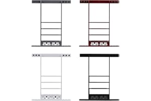 ‎AUTOMATEN HOFFMANN Automaten Hoffmann Bison Billard-Queue Wandhalter | Platzsparend, Wandmontage | In 4 Farben | Edles Design | Metall-Zählwerke