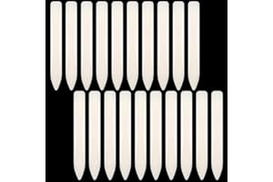 SEVENMYE 8 Pack Plastic Bone Folder Crafts Scoring Folding Creasing Paper Crafting Scrapbooking Tool for Paper Leathercrafts Bookbinding and Card Making Handmade, 8 Inch