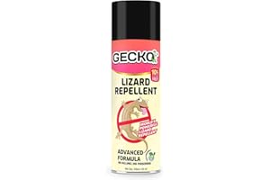 Shadow Securitronics Gecko India's First Aerosol Based Herbal Lizard Repellent Spray | Odour Free,Eco-Friendly & Biodegradabl