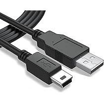 SIOCEN Cavo di ricarica da mini USB da tipo A a Mini B, per GoPro Hero