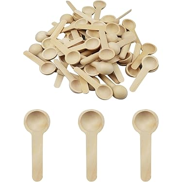 Rheross Kleine Houten Lepels Mini Proeverij Lepels Specerijen Zout Lepels Voor Keuken Kruiden Olie Koffie Suiker 30Pcs