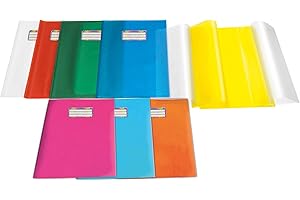 Riplast 93798 Coprimaxi Pvc Goffrato Trasparente Emysilk, C/Alette, 21x30cm, Giallo