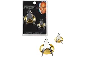 Quantum Mechanix QMx - Star Trek: The Next Generation Badge and Pin Set