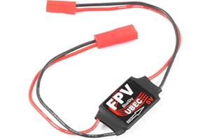 Qwinout Ultralight 2-6S UBEC-3A 5V / 12V 4-6S Mini UBEC BEC for FPV Gimbal Telemetry Image Transmission RC Drone MultiCopter (UBEC 3A 5V)