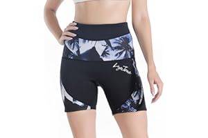 LayaTone Wetsuit Shorts for Men Women 2mm Neoprene Shorts for Swimming Diving Surfing Kayaking Snorkeling Water Sports