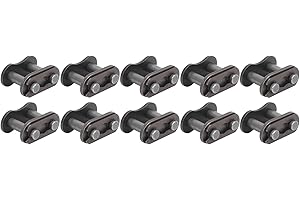 ‎MUMISUTO mumisuto Master Verbindungsglied, 10 Stück 428 Kettenschloss Master Link Stahl Motorrad Kettenverbindungsglieder Gelenkverbinder,Motorisierte Fahrradgasmotorteile,Motorradketten Schnalle