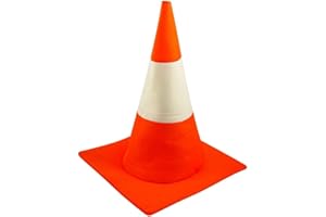 B&S Trendz Henbrandt Adults Orange Road Traffic Cone Hat Funny Stag Night Fancy Dress Costume