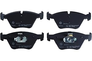 AutoMentum AM21676.6 Juego de Pastillas de Freno, juego de 4 para BMW 3 (E46) 1997-2005 Eje delantero y otros vehiculos