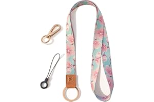 SENLLY Llavero Cordón de Cuello, Diseño de Patrones Originales Acollador Correa para el Llaves y Badge Id Tarjeta