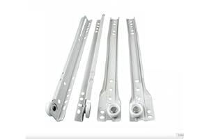 AERREGI GUIDE PER CASSETTI GUIDE A ROTELLA BINARI SCIVOLI PER CASSETTI MONDO CONVENIENZA DONATI (45 CM)