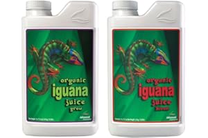 Iguana Juice Bloom/Grow Advanced Nutrients 1L Organic & Natural Plant Nutrition Bloom & Grow