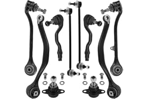 TEILEX GERMANY Kit brazo de suspensión delante compatible con BMW X3 E83 compuesto por 10 autopartes