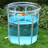 ■ Durch die Transparenz kann man die Reinheit des Materials sehen, das Schwimmbad importiert PVC-Material, gibt es keinen allgemeinen Kunststoff als undurchsichtiges Gefühl.