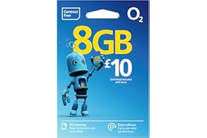 LOVE 2 SURF O2 SIM Card UK & EUROPE PREPAID PAYG £10 Bundle 8GB data, unlimited minutes & texts