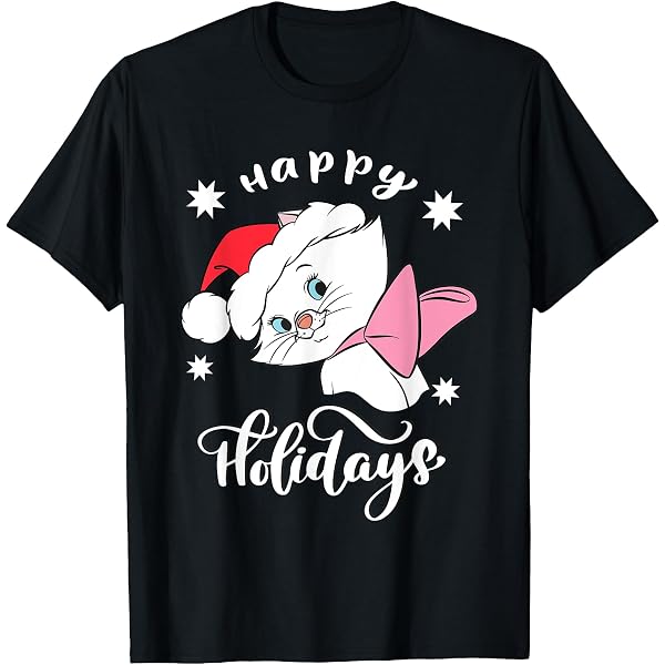 Sweatshirt Noël The Aristocats Marie Happy Holidays – Produit Licencié Disney, Coupe Classique - 4
