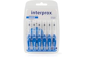Interprox 4G - Cepillos interdentales cónicos azules (6 unidades)