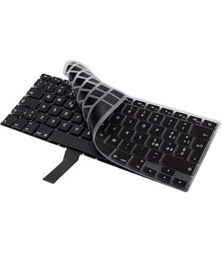 PÉS / SUPORTES DE SILICONE MACBOOK AIR A1370 A1369 A1466 A1465 SERIES Inclui Parafusos E Chave 07784