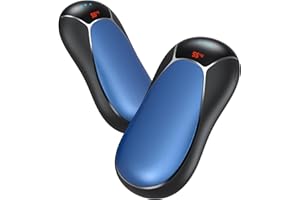 LUJASI Chaufferette Main Rechargeable 8000mAh, 2 en 1 Chauffe-Main Magnétique, Cadeau de Noël pour Extérieur/Camping/Chasse