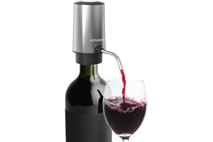KASANOVA Dispenser areatore Ricaricabile per Vino