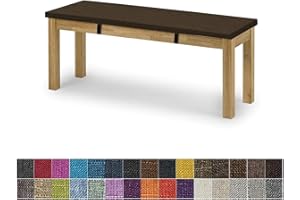 yaoumeo Bankauflage Sitzkissen,Bankkissen,Gartenbank Auflage,Waschbar-Abnehmbarem,Mehrere Farbgrößen Verfügbar (90x40x5cm,Dunkel Braun)