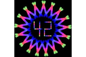 ZHFEIIRU 102pcs Varillas de Espuma Iluminadas, Bastones de luz LED, Barras Luminosas Fluorescentes, 3 Modos, Colorido Intermitente LED estroboscópico para conciertos, Fiestas y Eventos (102PCS)