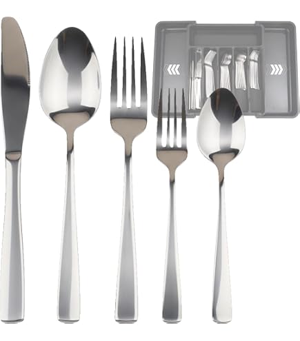 Kit Posate Acciaio Inox Con Coltello Forchetta Cucchiaio E Salvietta Conf 50