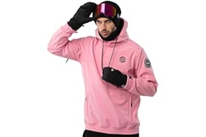 SIROKO Chaqueta Esquí y Nieve W1 Hombre Impermeable protección Térmica Bolsillo frontal
